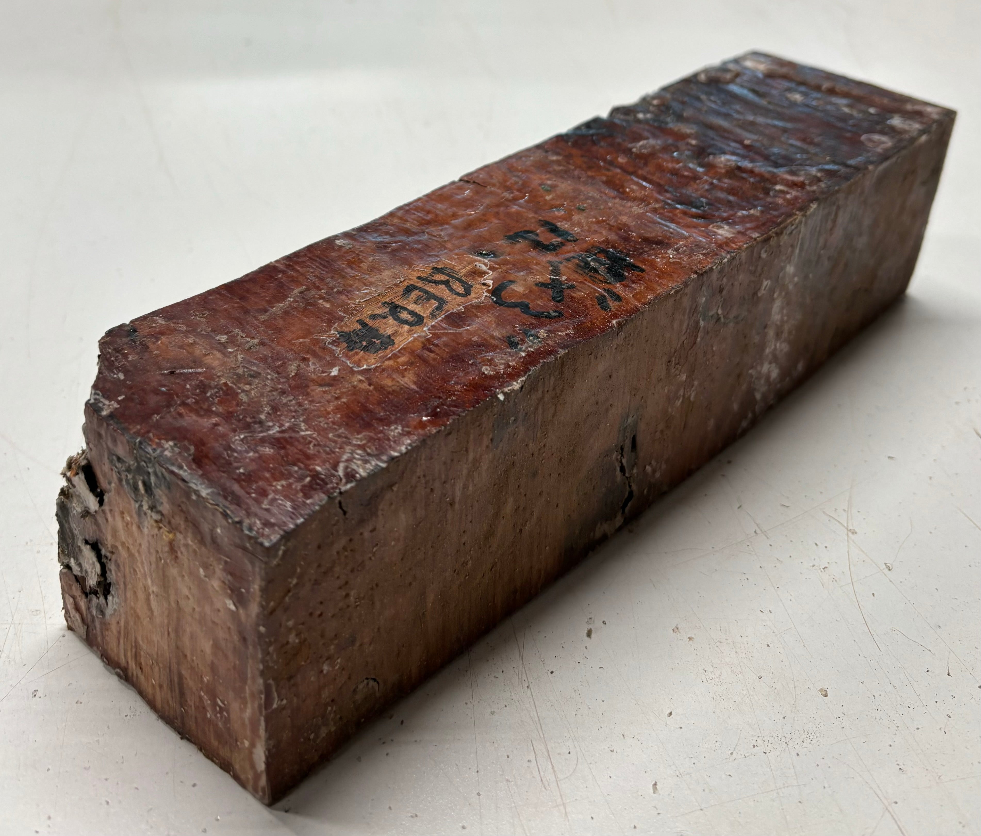 Australian Red Mallee Pepper Mill Blank 12" x 3" x 3" #536 Exotic Wood Zone 