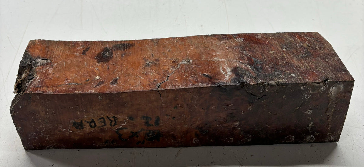 Australian Red Mallee Pepper Mill Blank 12" x 3" x 3" #536 Exotic Wood Zone 