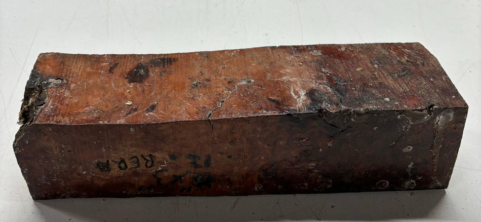 Australian Red Mallee Pepper Mill Blank 12" x 3" x 3" #536 Exotic Wood Zone 