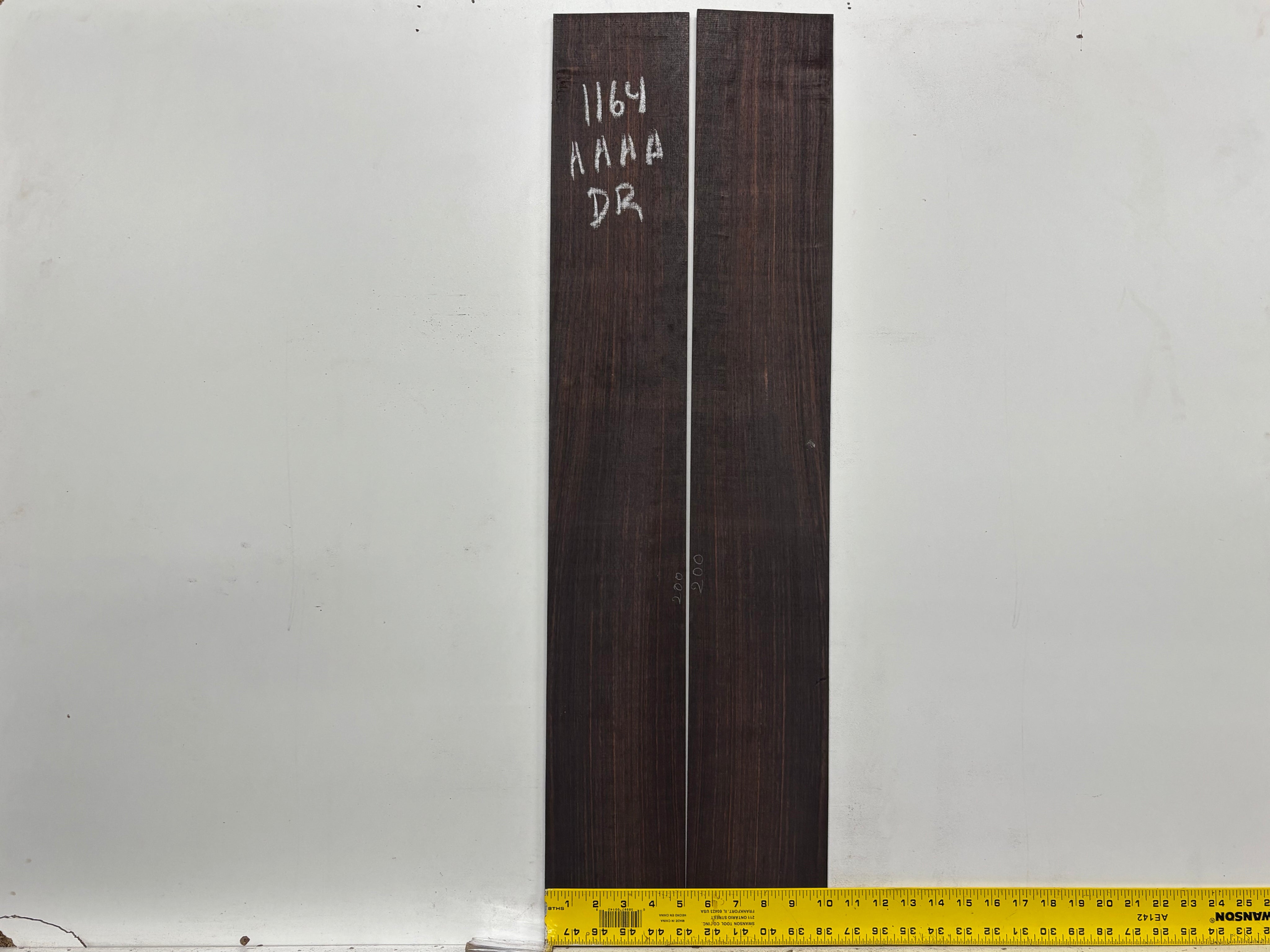 East Indian Rosewood Dreadnought AAAA Grade Guitar Back & Side Set #1164 - Exotic Wood Zone