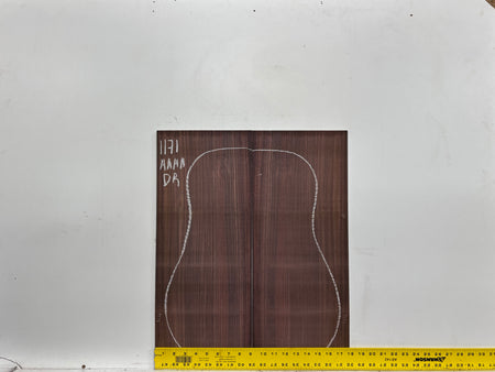 East Indian Rosewood Dreadnought AAAA Grade Guitar Back & Side Set #1171 - Exotic Wood Zone