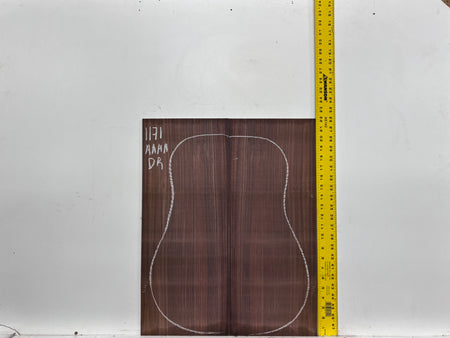 East Indian Rosewood Dreadnought AAAA Grade Guitar Back & Side Set #1171 - Exotic Wood Zone