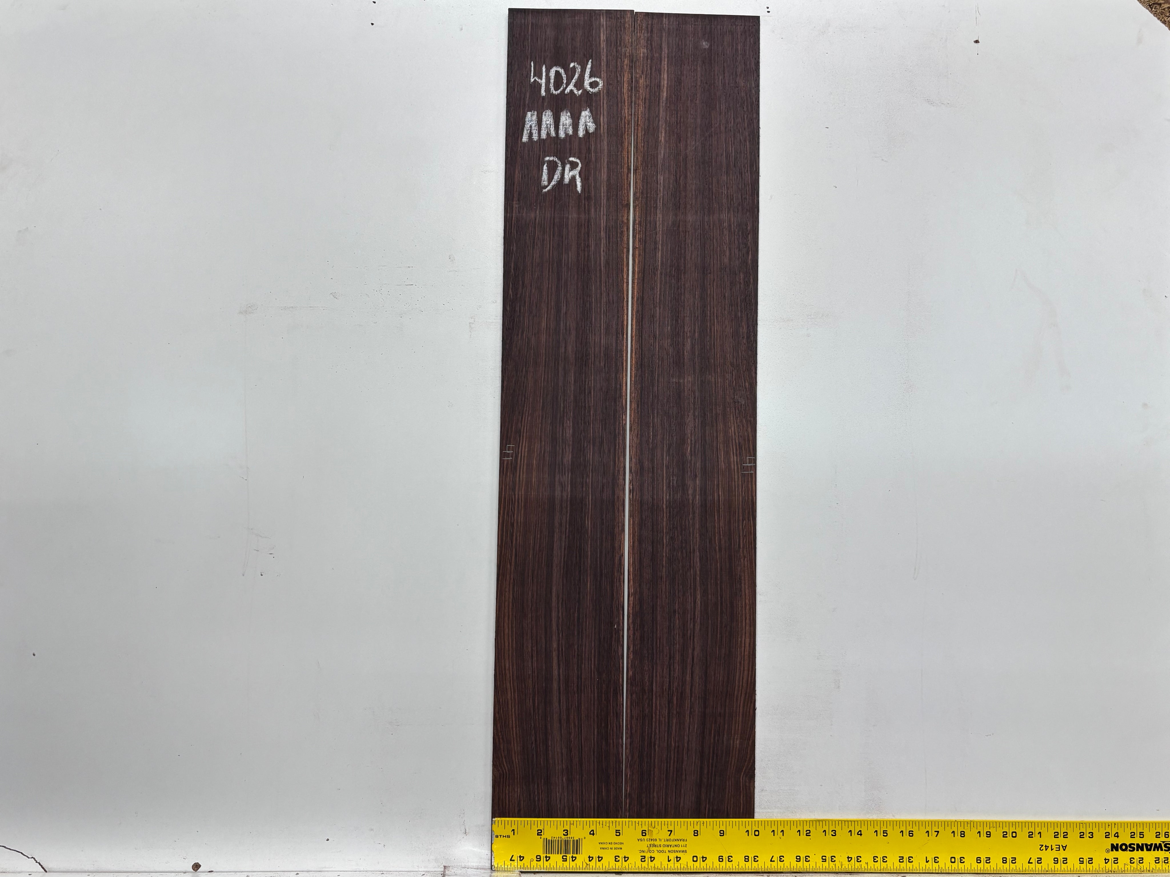 Royal Indian Rosewood Dreadnought Guitar Back & Side Set #4026 - Exotic Wood Zone
