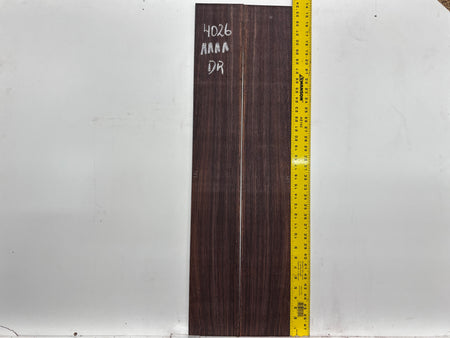 Royal Indian Rosewood Dreadnought Guitar Back & Side Set #4026 - Exotic Wood Zone