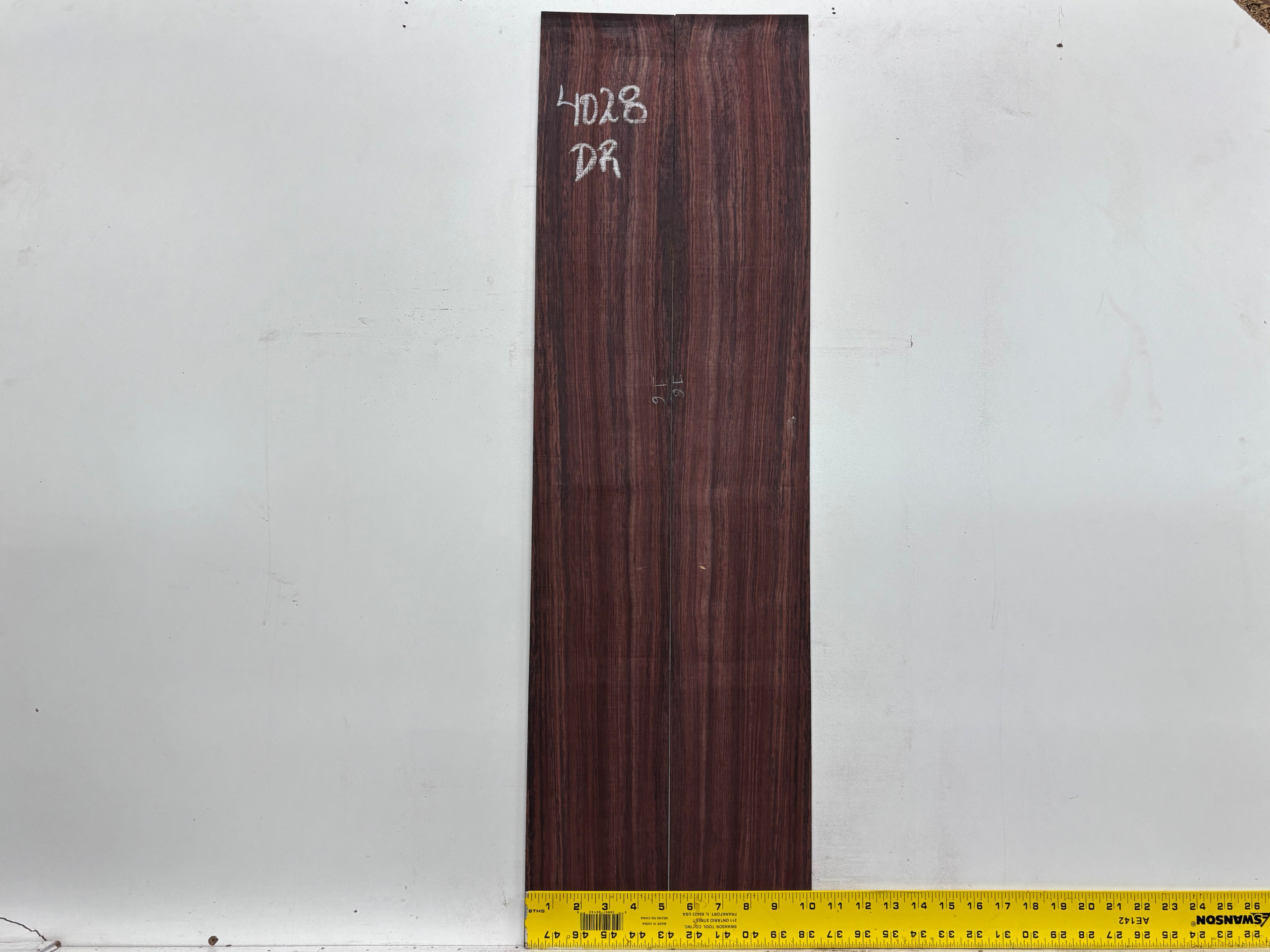 Royal Indian Rosewood Dreadnought Guitar Back & Side Set #4028 - Exotic Wood Zone