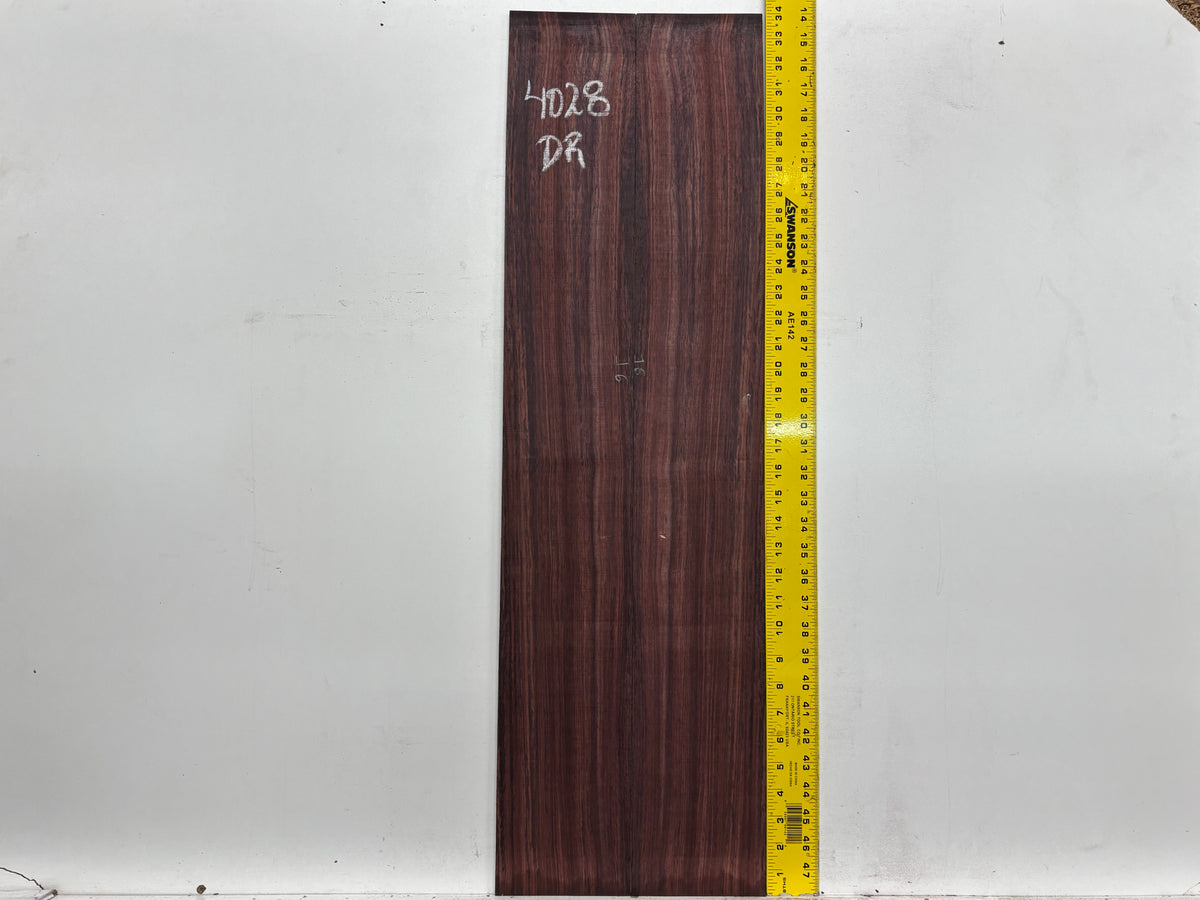 Royal Indian Rosewood Dreadnought Guitar Back & Side Set #4028 - Exotic Wood Zone