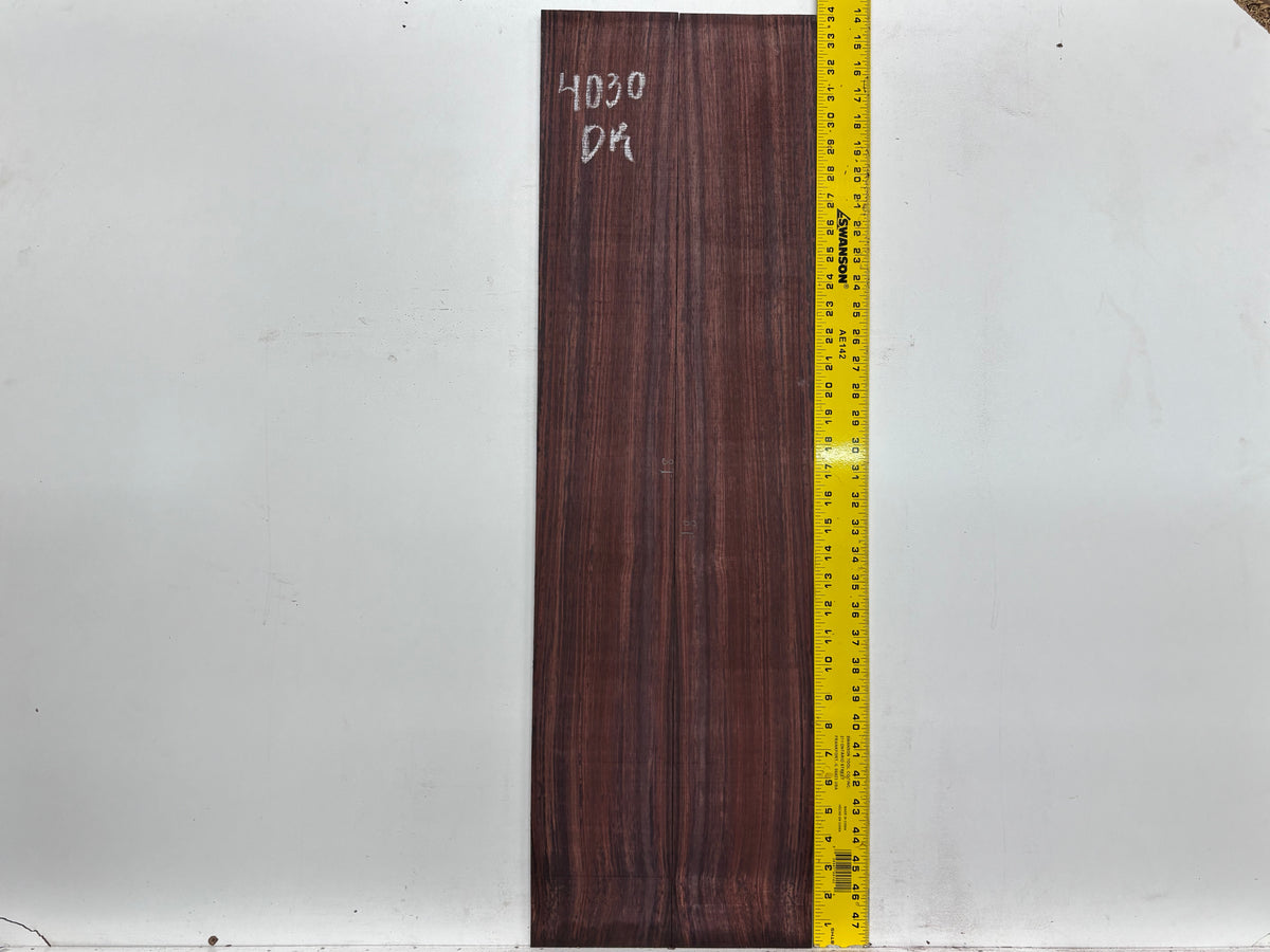 Royal Indian Rosewood Dreadnought Guitar Back & Side Set #4030 - Exotic Wood Zone