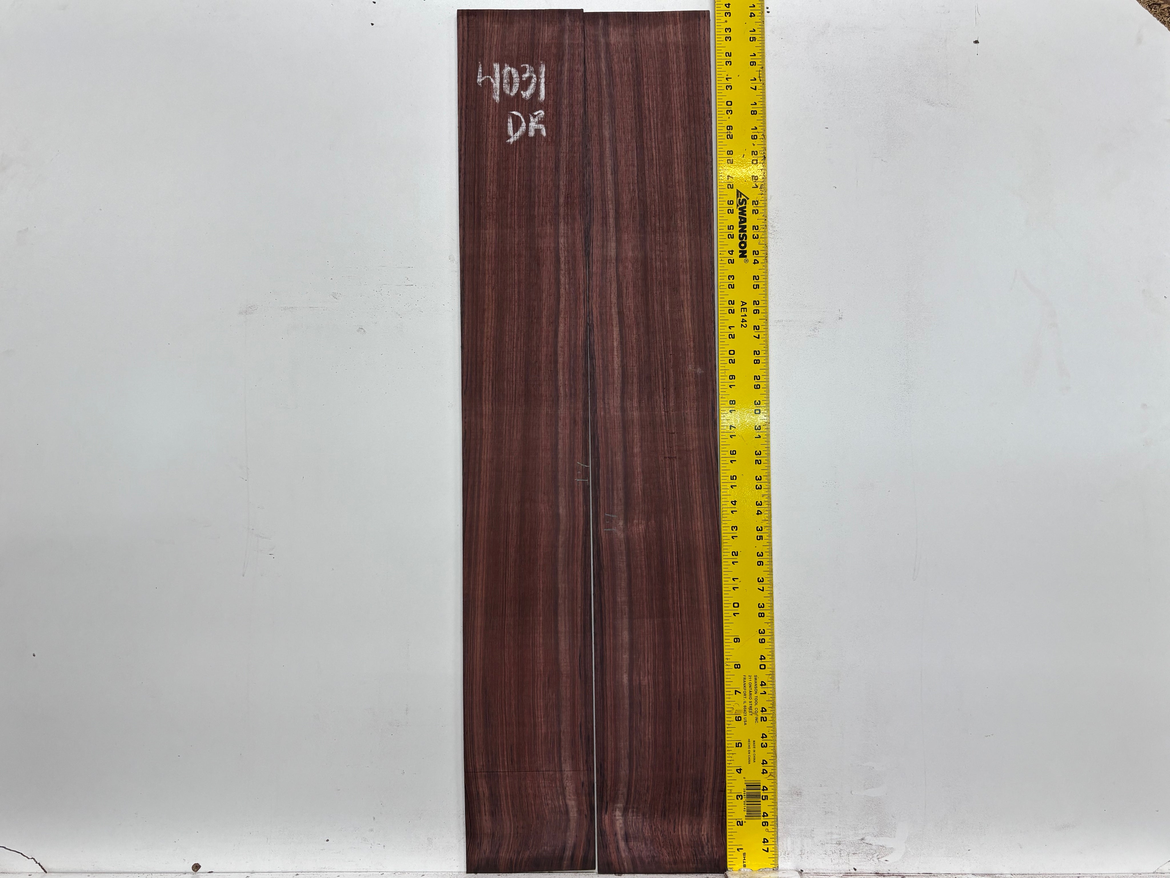 Royal Indian Rosewood Dreadnought Guitar Back & Side Set #4031 - Exotic Wood Zone