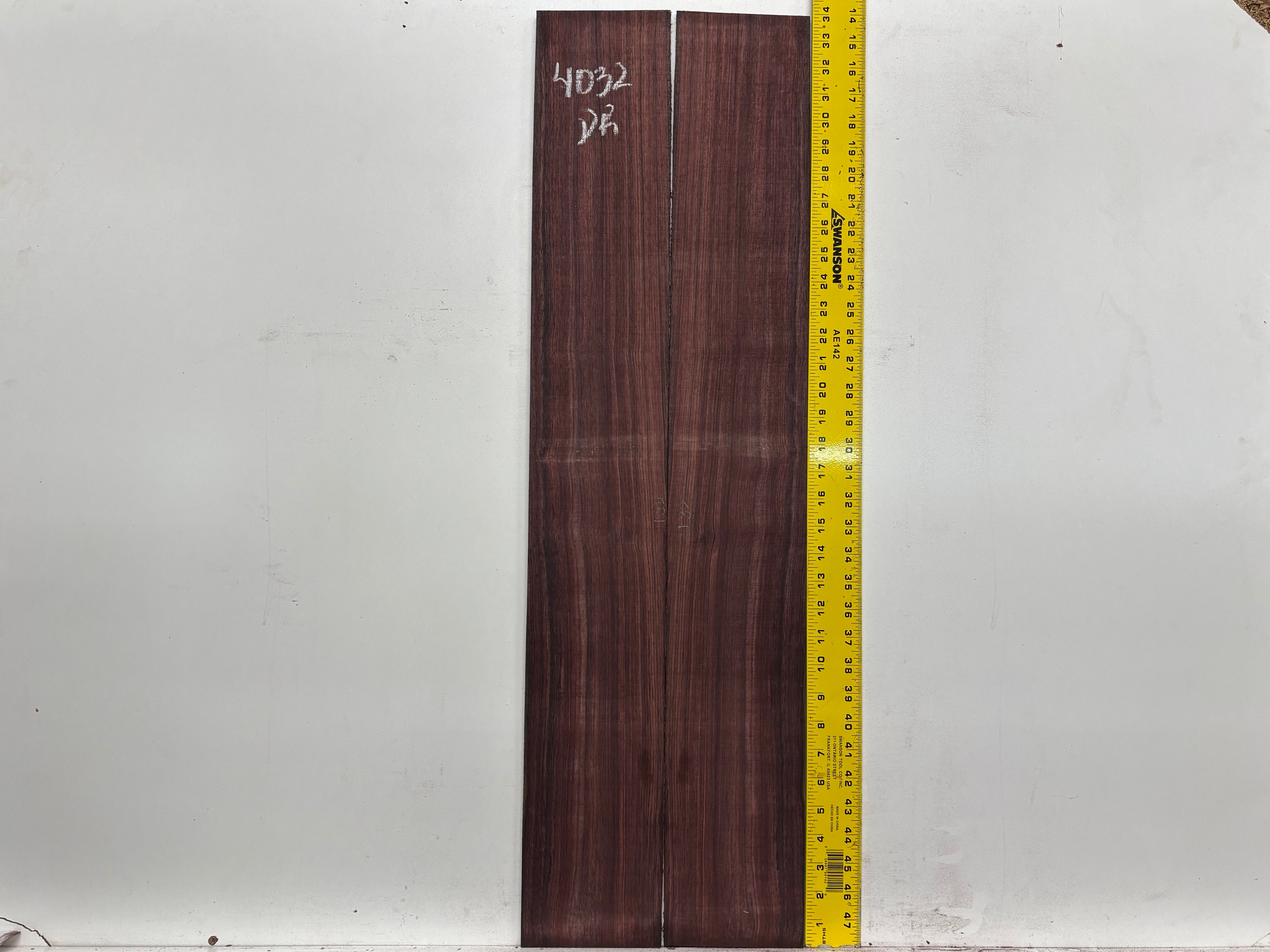 Royal Indian Rosewood Dreadnought Guitar Back & Side Set #4032 - Exotic Wood Zone