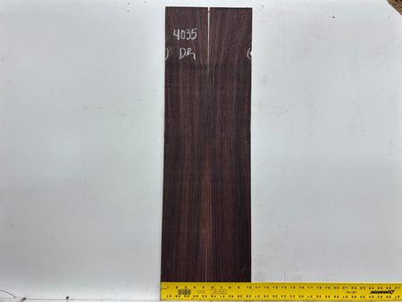 Royal Indian Rosewood Dreadnought Guitar Back & Side Set #4035 - Exotic Wood Zone