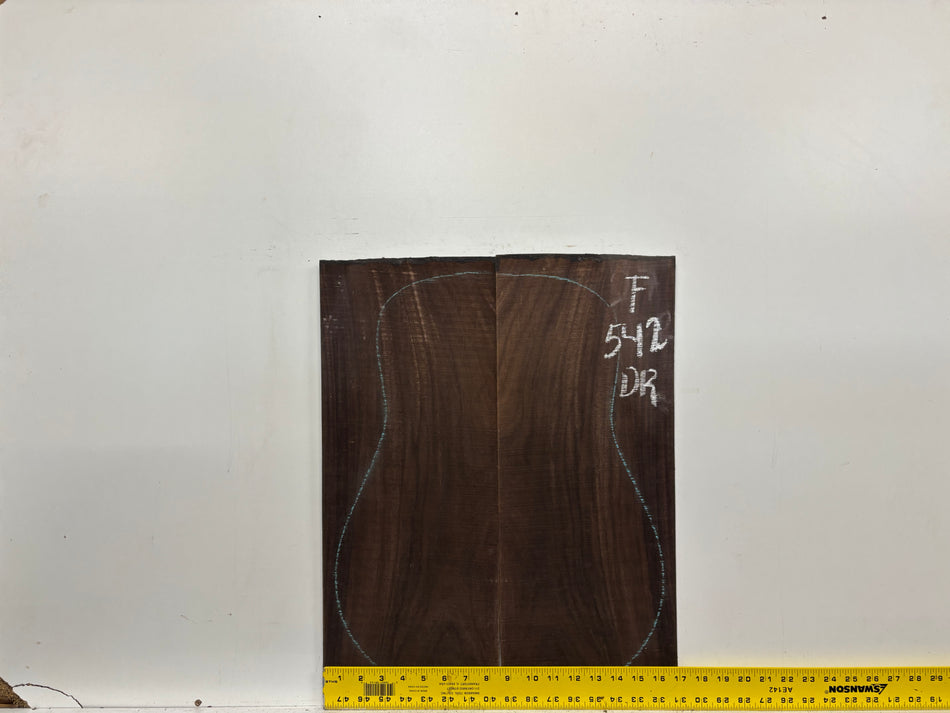 Juego de fondo y aros de guitarra de grado AAAA Dreadnought de palisandro de la India Oriental #61 