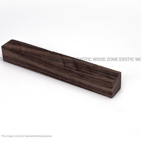 Combo Pack of 15 Pen Blanks - 3/4" x 3/4" x 6” (Indian Rosewood, Osage Orange, Indian Walnut) - Exotic Wood Zone