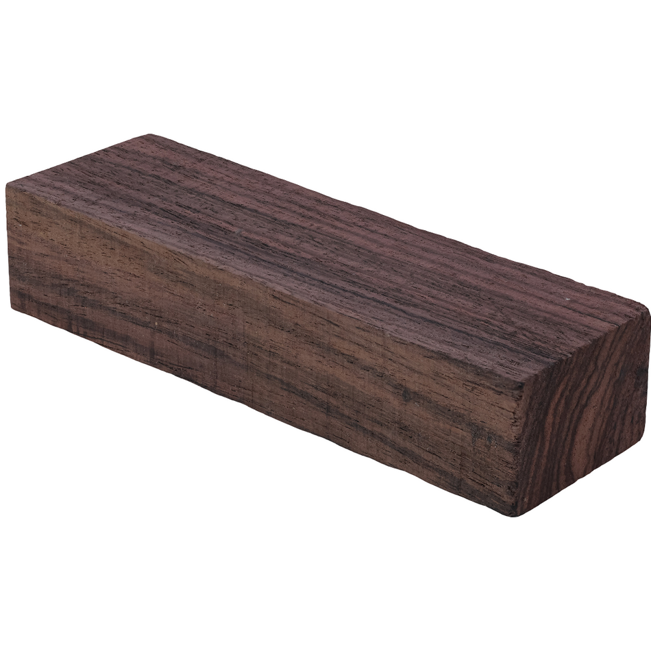 East Indian Rosewood Knife Scale Blank- 6 x 1-1/2 x 1 Inch- Handle Material for Knives, Tools, and Grips