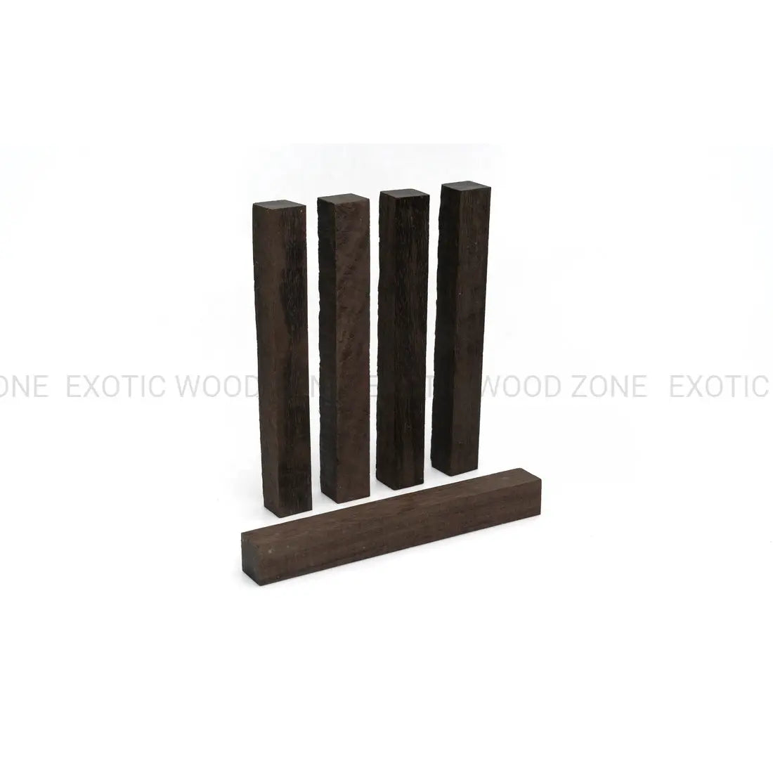 Mexican Royal Ebony Wood Pen Blanks 3/4" x 3/4" x 6" - Exotic Wood Zone - Buy online Across USA 