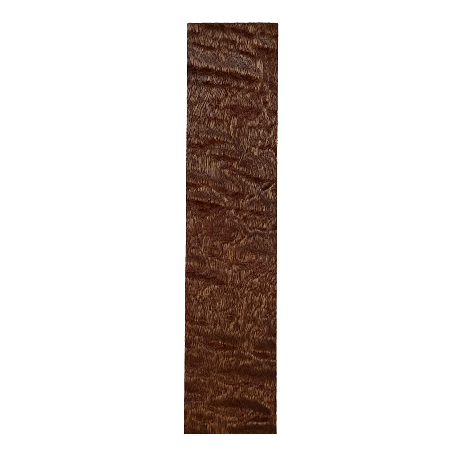 Pack of 10, Quilted Curly Sapele Wood Knife Blanks/Knife Scales 7&quot; x 1-1/2&quot; x 1/2&quot; - Exotic Wood Zone - Buy online Across USA 