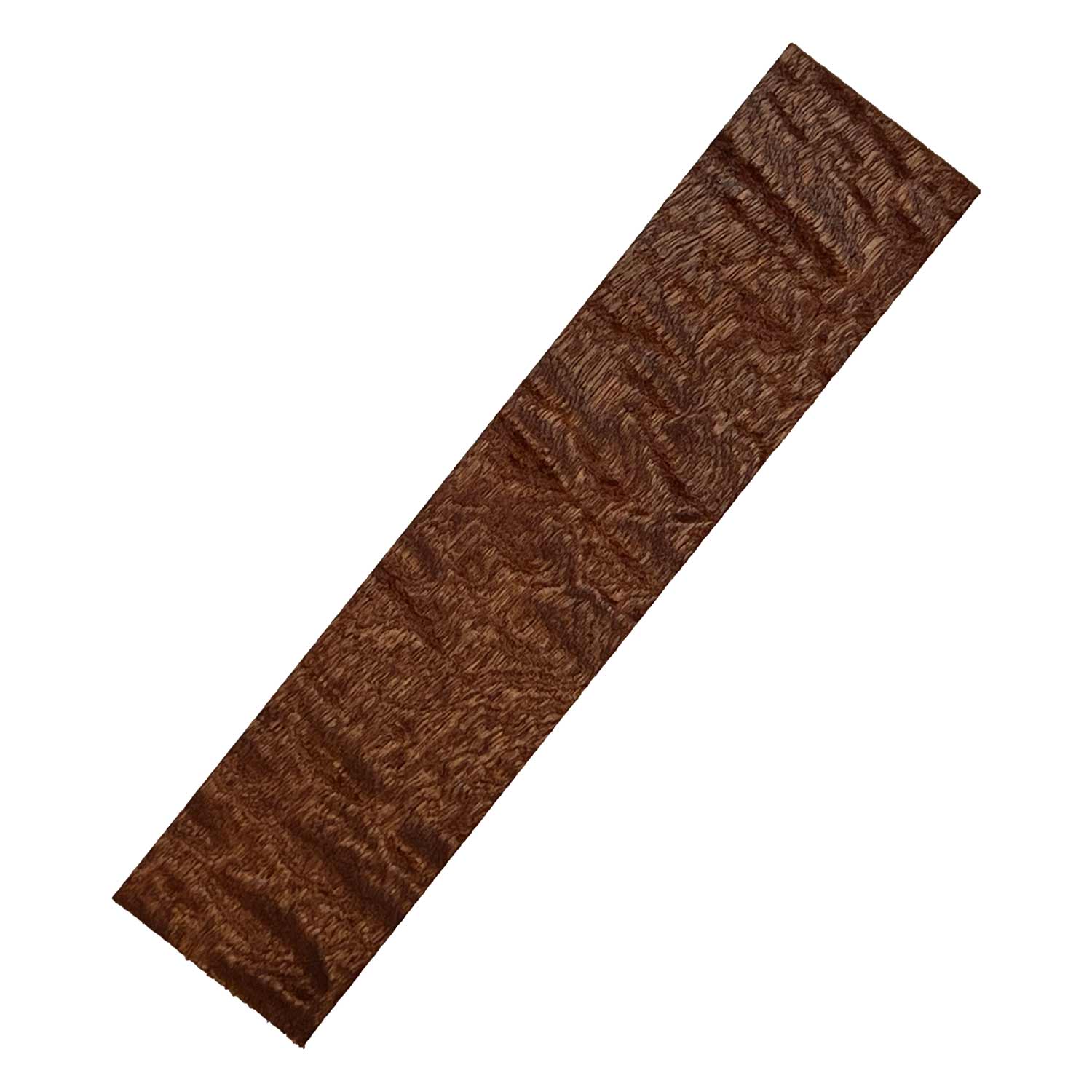 Pack of 10, Quilted Curly Sapele Wood Knife Blanks/Knife Scales 7&quot; x 1-1/2&quot; x 1/2&quot; - Exotic Wood Zone - Buy online Across USA 