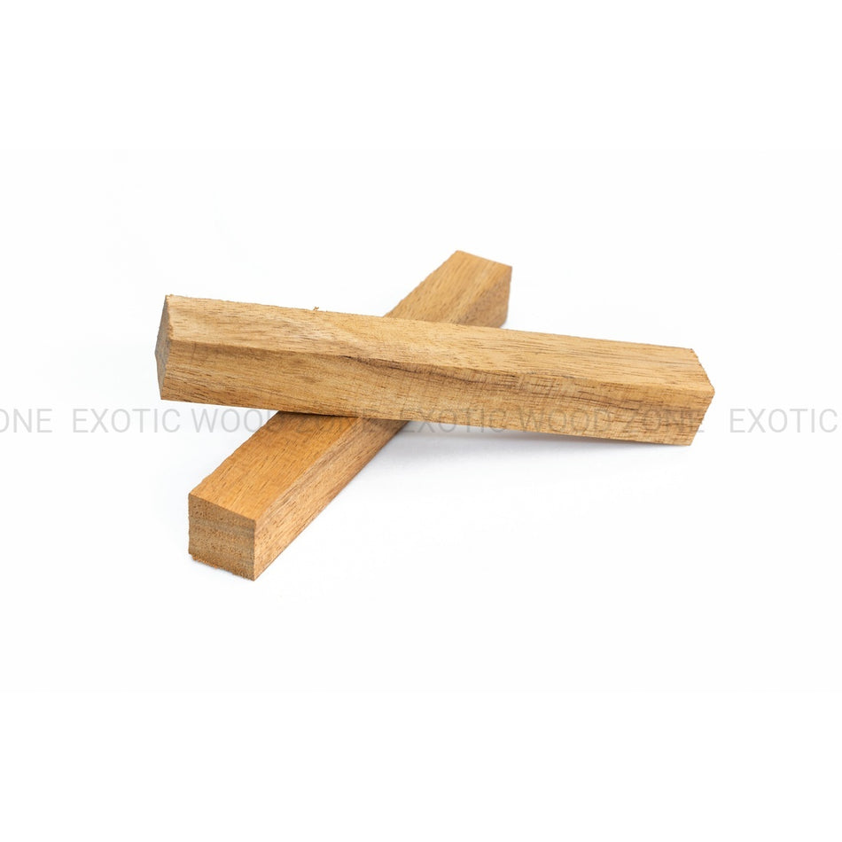 Curly Flame Hawaiian Koa Wood Pen Blanks 3/4" x 3/4" x 5" - Exotic Wood Zone - Buy online Across USA 