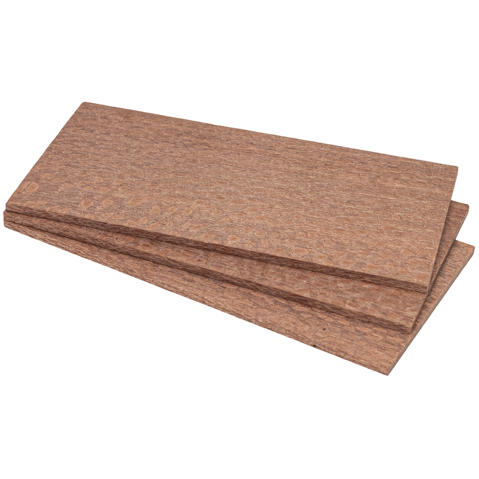 Leopardwood Guitar Headplate Wood Blank