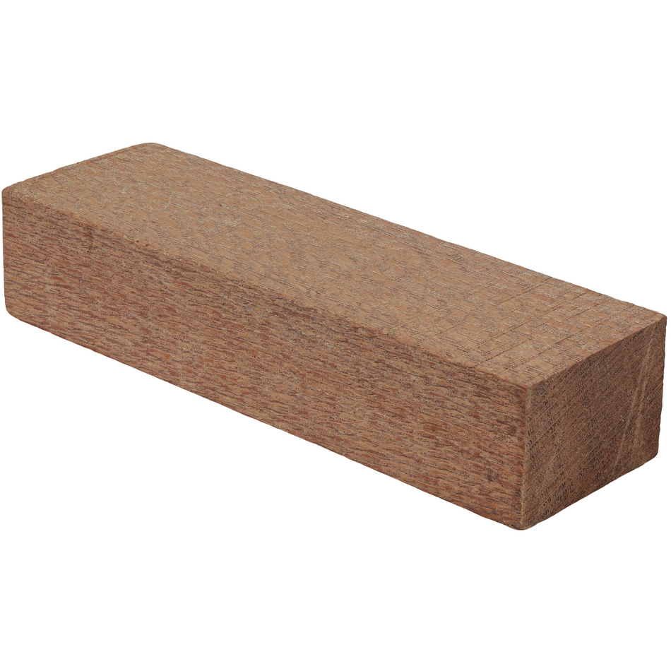 Leopardwood Knife Scale Blank- 5 x 1-1/2 x 1 Inch- Handle Material for Knives, Tools, and Grips