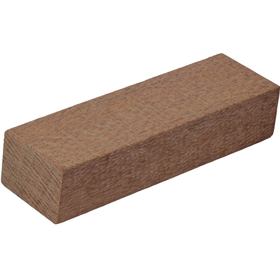 Leopardwood Knife Scale Blank- 5 x 1-1/2 x 1 Inch- Handle Material for Knives, Tools, and Grips