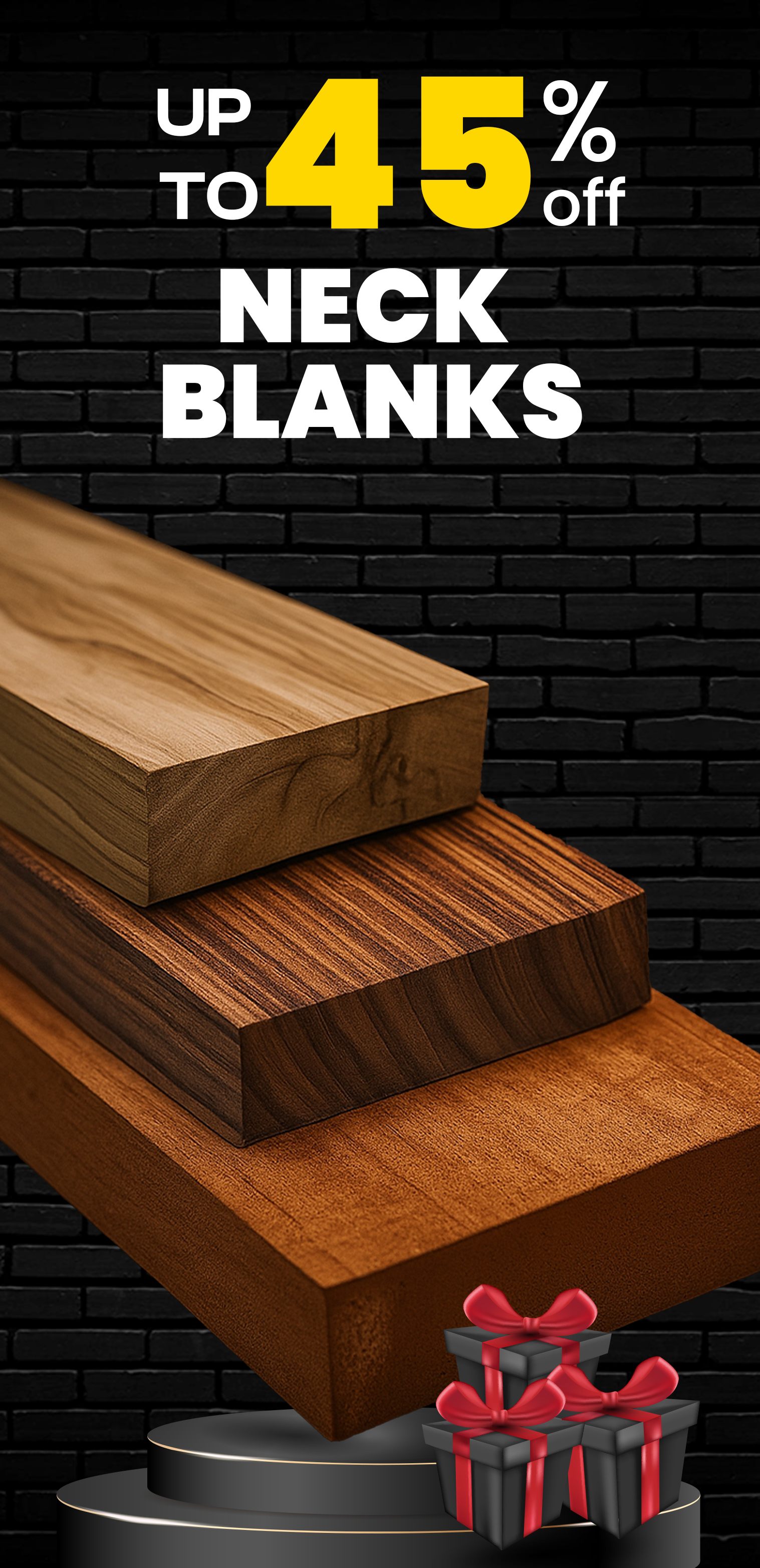 Pre-Cut Guitar Bodies