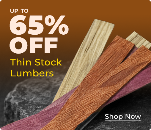 Exotic Woods sale is live now