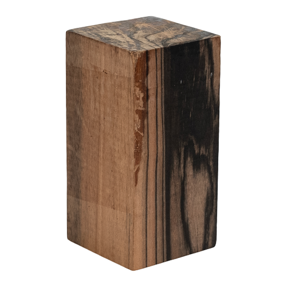 Macassar Ebony Wood Turning Blank for Bottle Stoppers, Rings, Jewelry, Game calls, Tool Handles