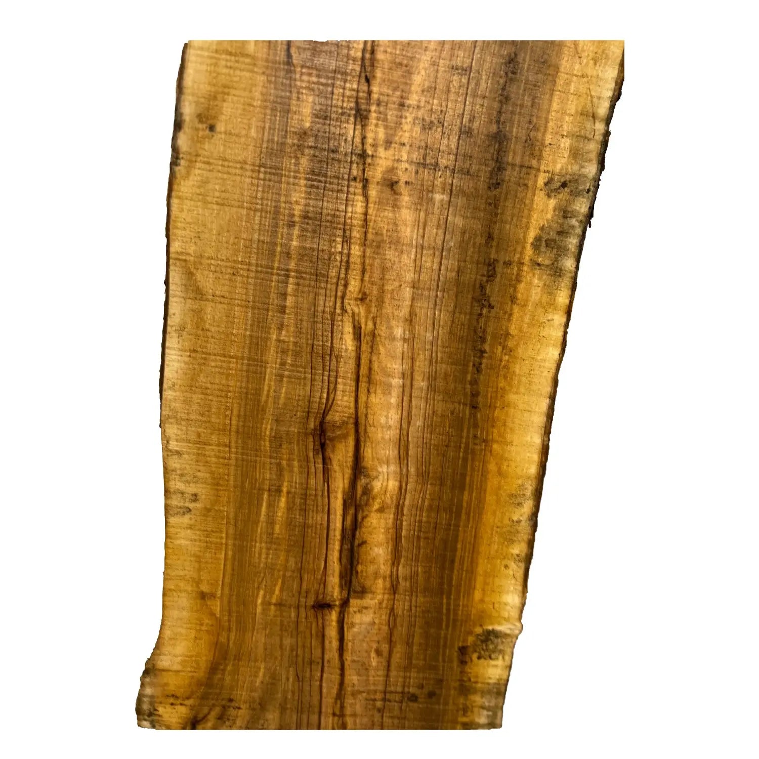 Beautiful Olivewood Live Edge Slab - 76" x 11" x 1", #129 - Exotic Wood Zone - Buy online Across USA 