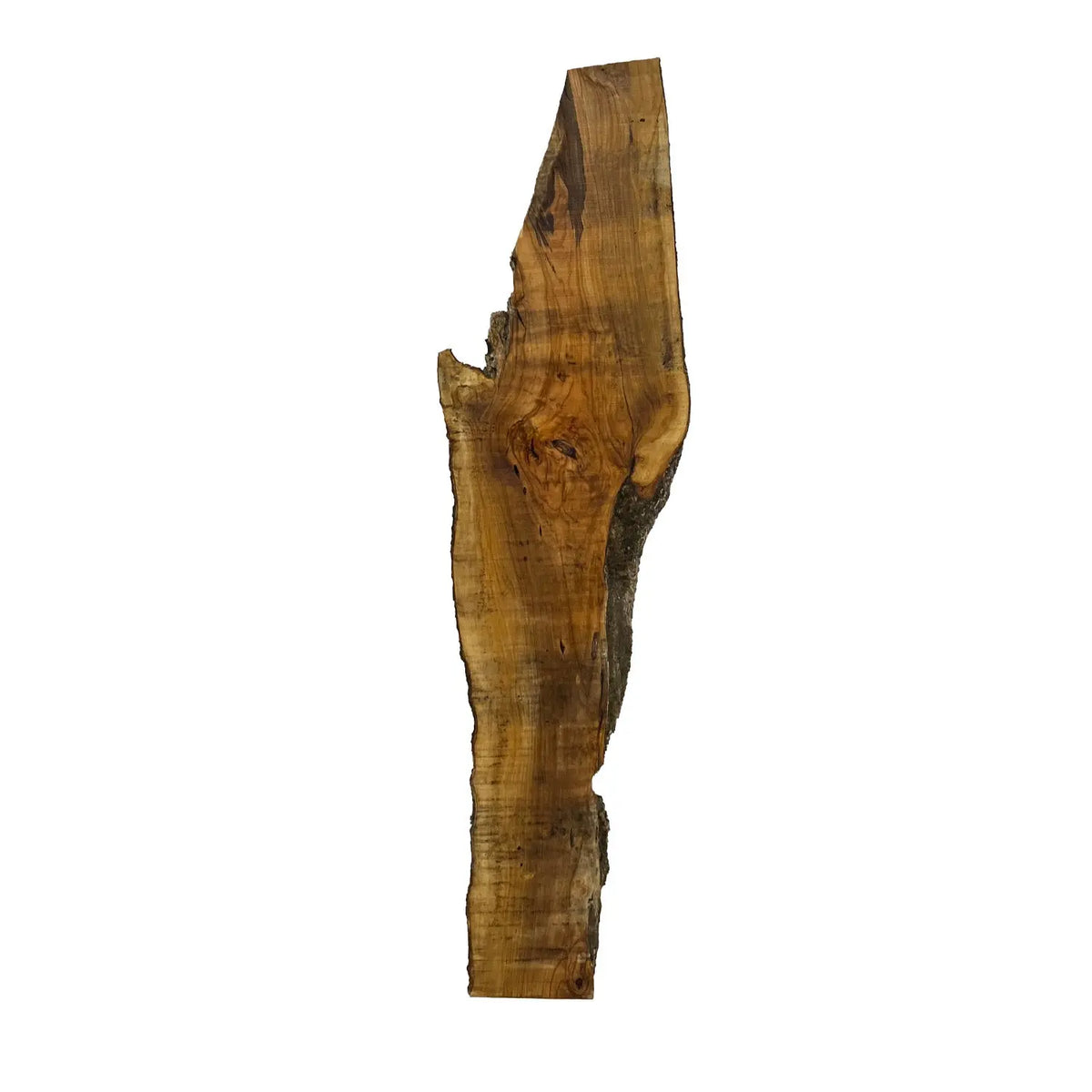 Beautiful Olivewood Live Edge Slab - 67" x 17" x 1", #114 - Exotic Wood Zone - Buy online Across USA 