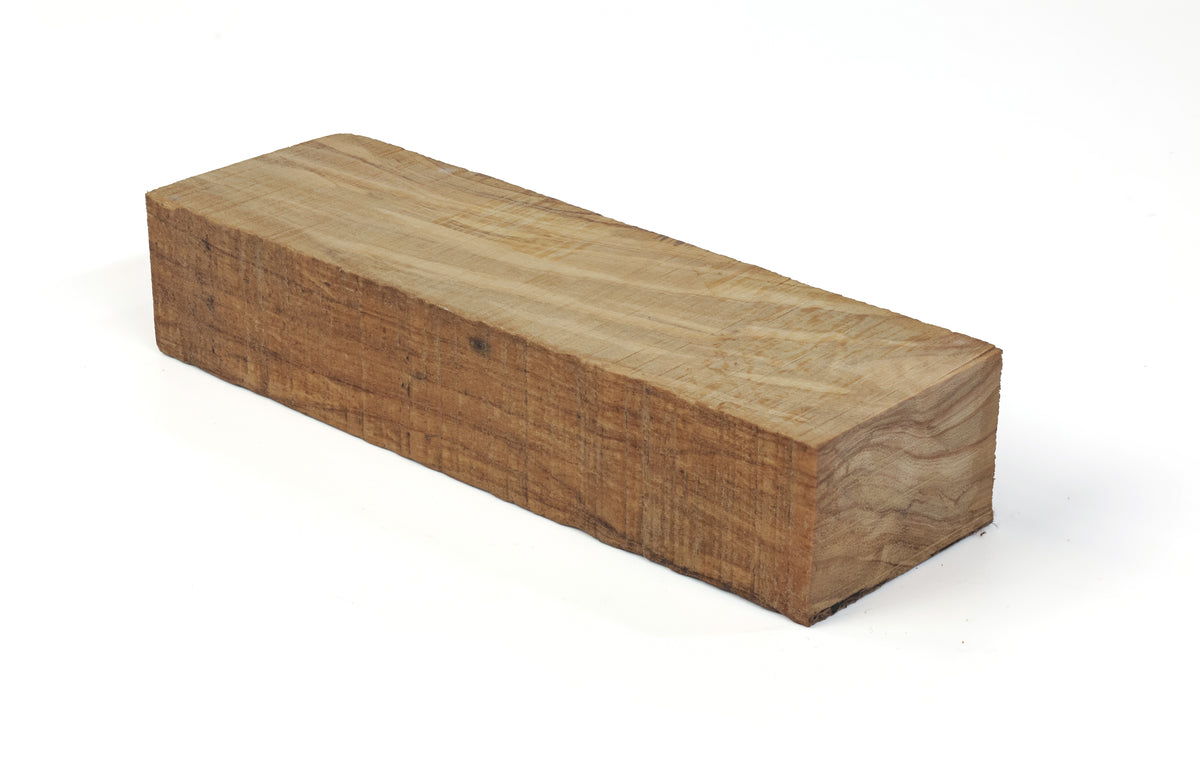 Olivewood Knife Scale Blank 5 x 1-1/2 x 1 Inch- Handle Material for Knives, Tools, and Grips - Exotic Wood Zone