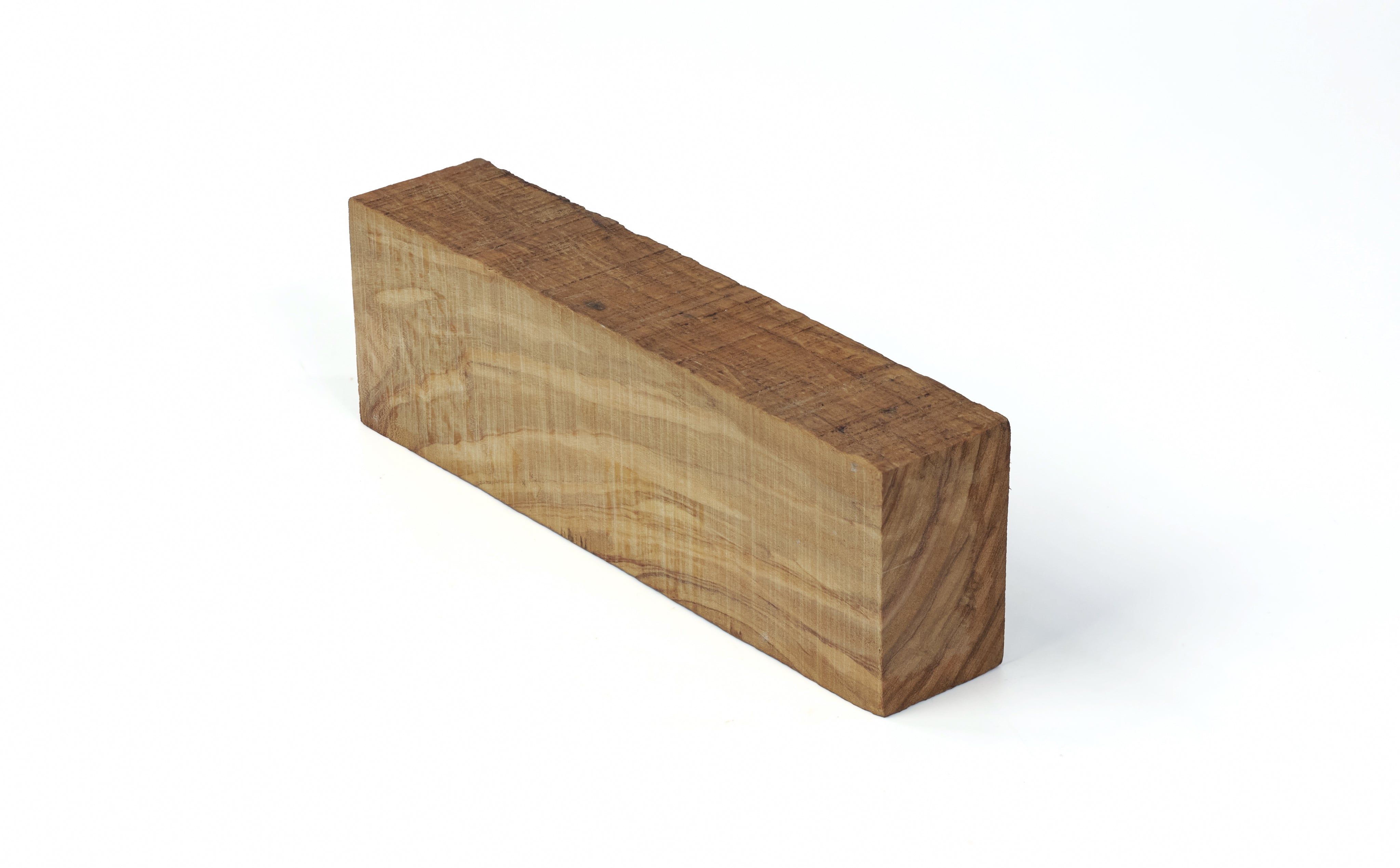 Olivewood Knife Scale Blank 5 x 1-1/2 x 1 Inch- Handle Material for Knives, Tools, and Grips - Exotic Wood Zone