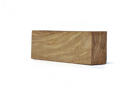 Olivewood Knife Scale Blank 5 x 1-1/2 x 1 Inch- Handle Material for Knives, Tools, and Grips - Exotic Wood Zone