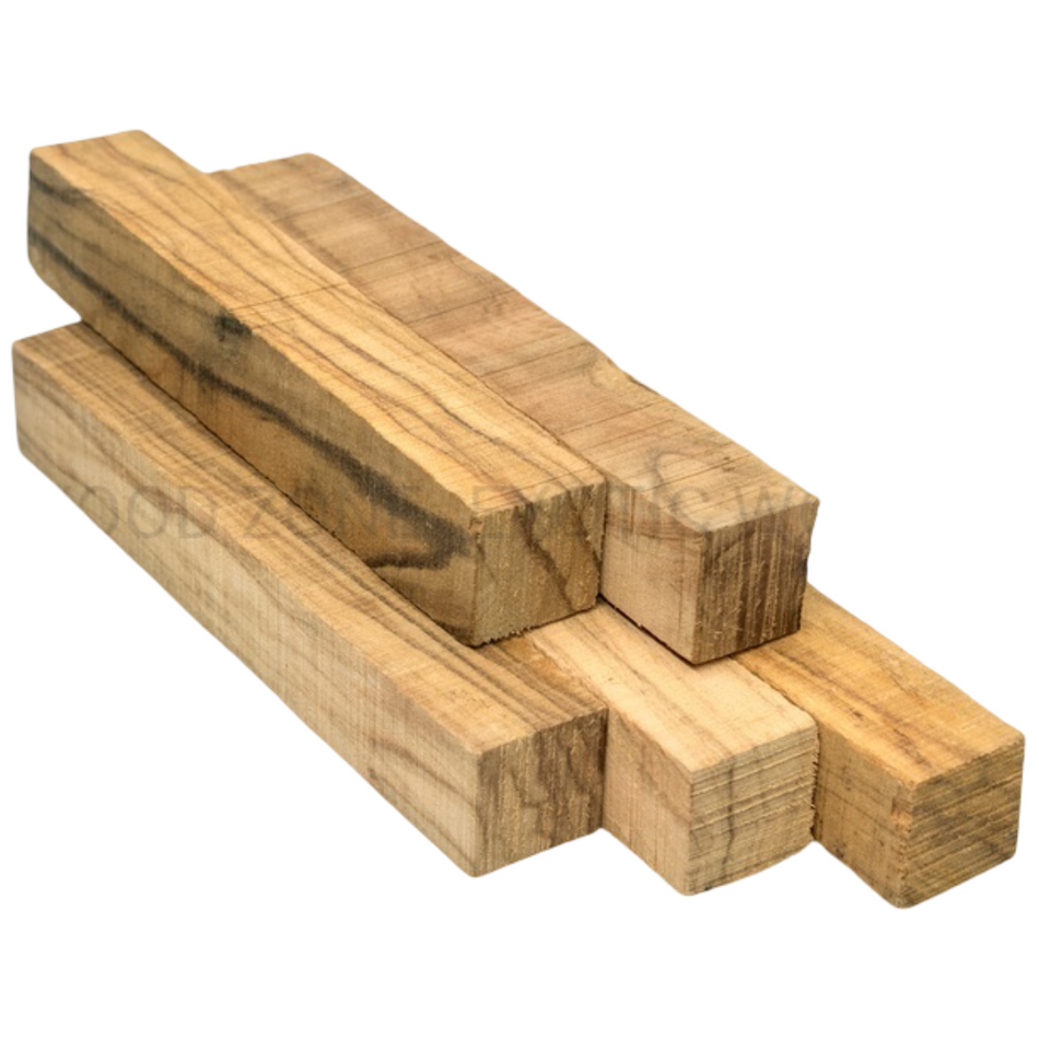 Espacios en blanco para bolígrafos de madera de olivo 3/4" x 3/4" x 5"