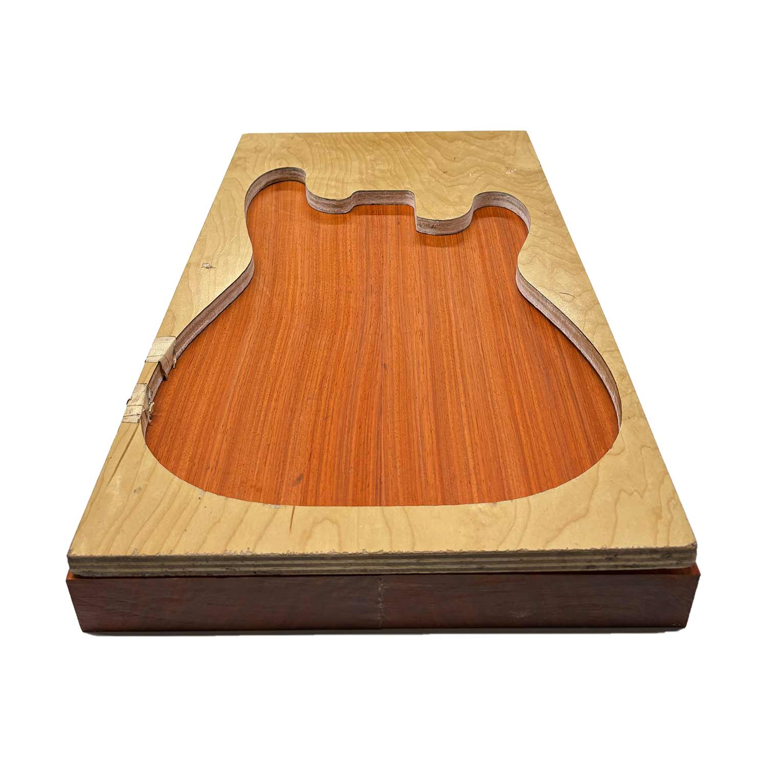 Padauk Guitar Body Blanks - 21&quot; x 15&quot; x 2&quot;