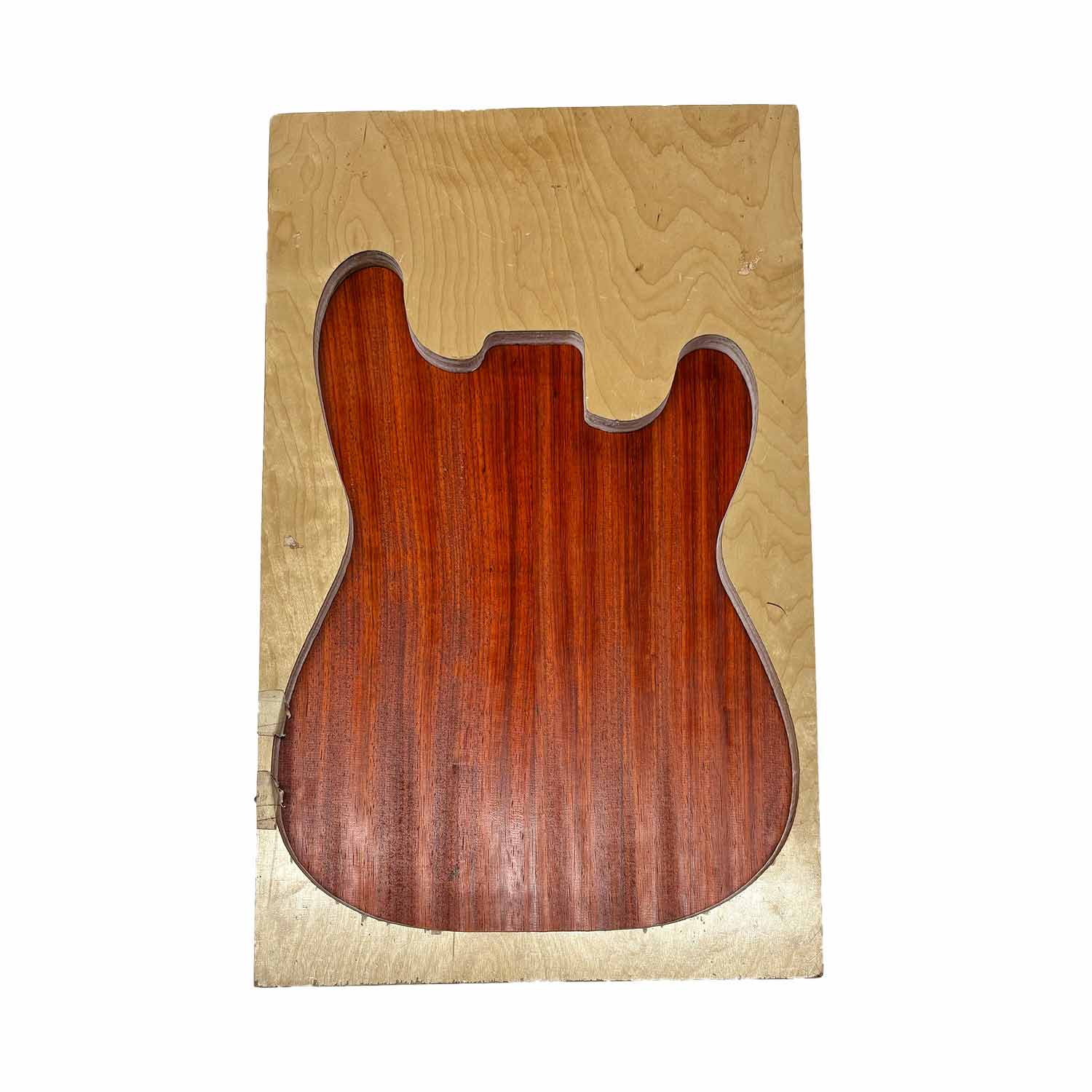 Padauk Semi Explorer Guitar Body Blanks-  24&quot; x 18&quot; x 2&quot;