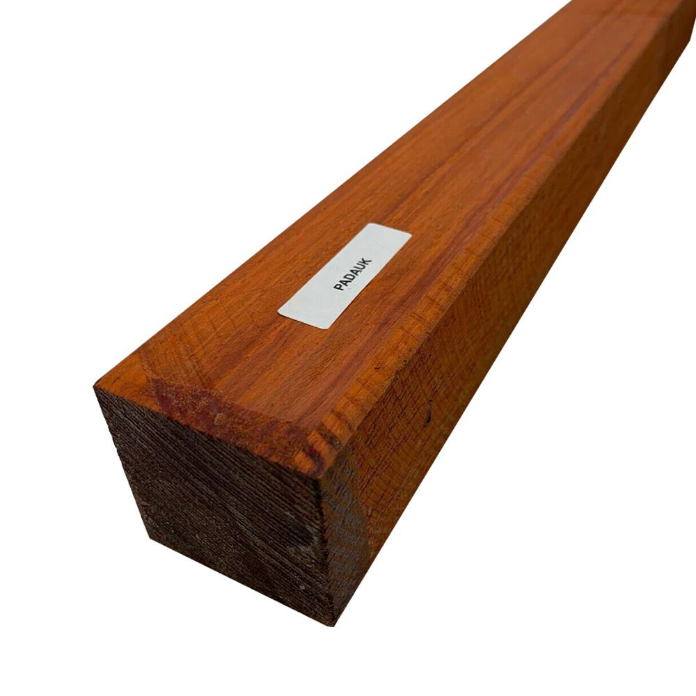 Padauk Baseball Bat Blanks 38” x 3“ x 3” - Exotic Wood Zone - Buy online Across USA 
