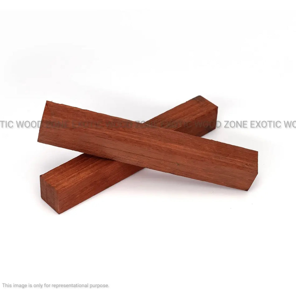 Padauk Wood Pen Blanks 3/4" x 3/4" x 6" - Exotic Wood Zone - Buy online Across USA 