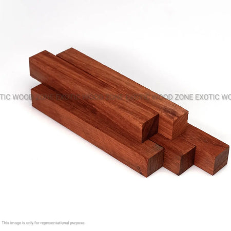 Padauk Wood Pen Blanks 3/4" x 3/4" x 6" - Exotic Wood Zone - Buy online Across USA 