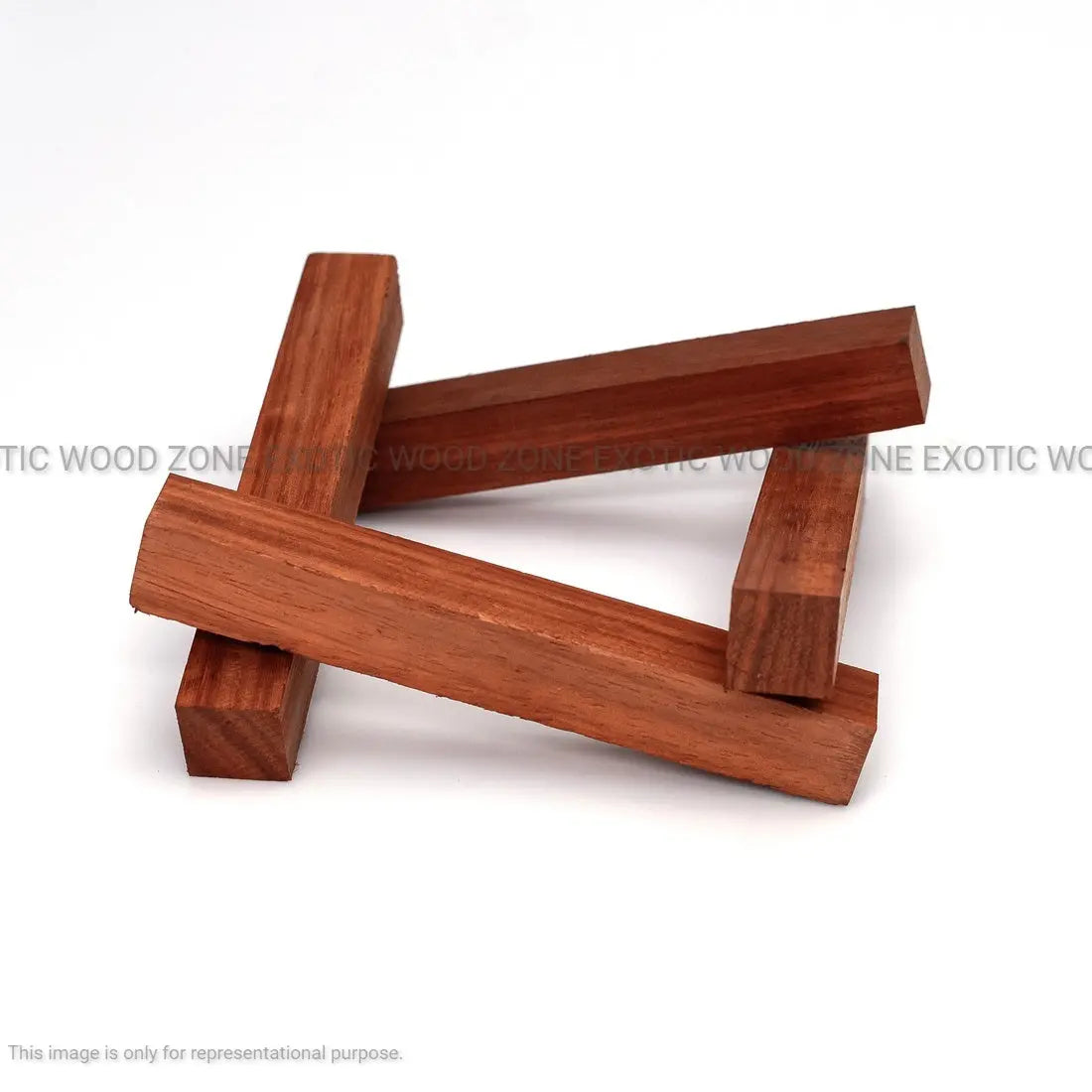 Padauk Wood Pen Blanks 3/4" x 3/4" x 6" - Exotic Wood Zone - Buy online Across USA 