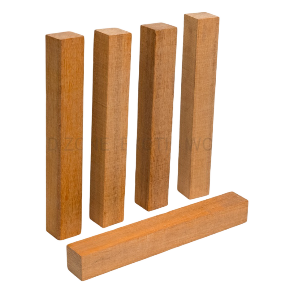 Paela/Chakte Viga Wood Pen Blanks 3/4" x  3/4" x 5"