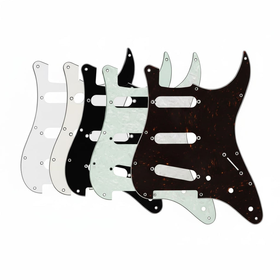 Hosco 11 Hole Pickguard for Stratocaster Guitar (S-S-S) by Jobois
