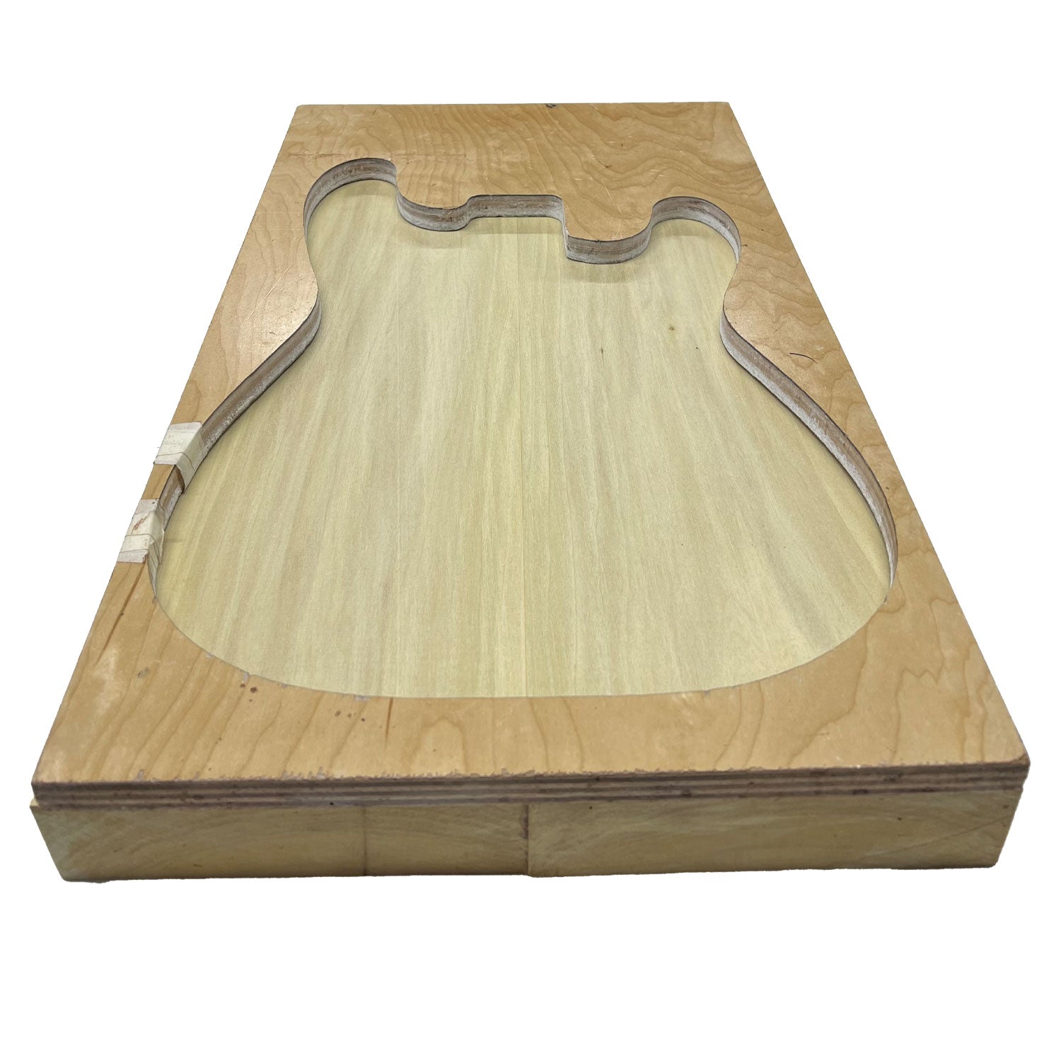 Yellow Poplar Book Matched Guitar Body Blanks - 21&quot; x 14&quot; x 2&quot; - Exotic Wood Zone - Buy online Across USA 