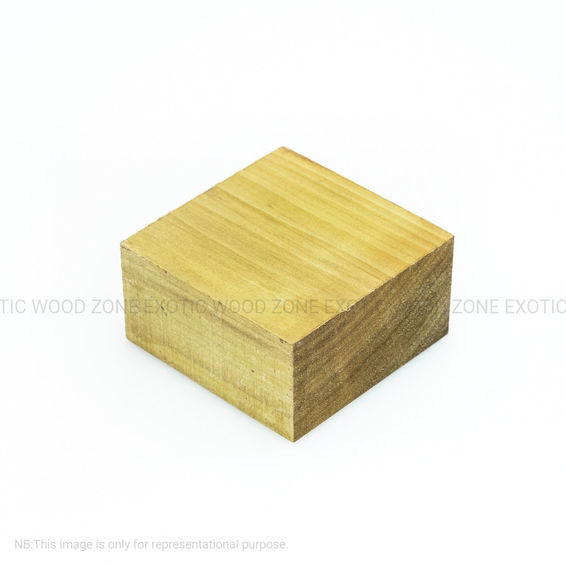 Pack Of 2, Yellow Poplar Bowl Turning Wood Blanks 6&quot; x 6&quot; x 2&quot; - Exotic Wood Zone - Buy online Across USA 