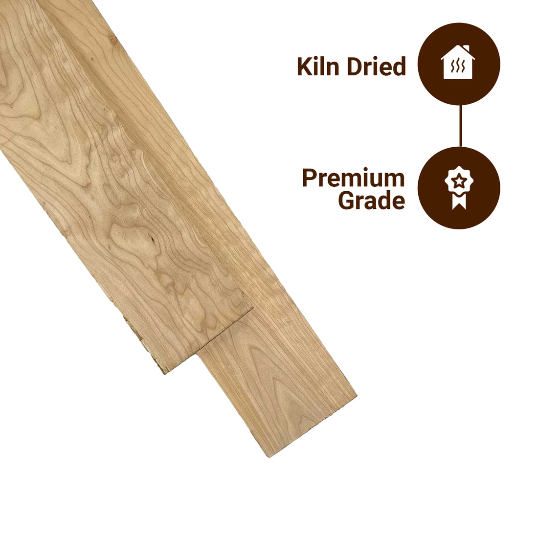 Madera de arce acolchada premium 4/4 | Grado FAS