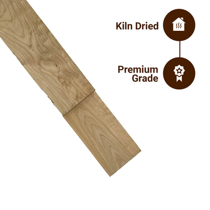 Madera de arce acolchada premium 4/4 | Grado FAS