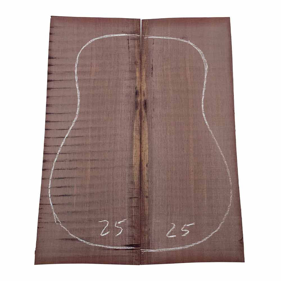 Purpleheart Bookmatched Guitar Drop Tops - Exotic Wood Zone - Buy online Across USA