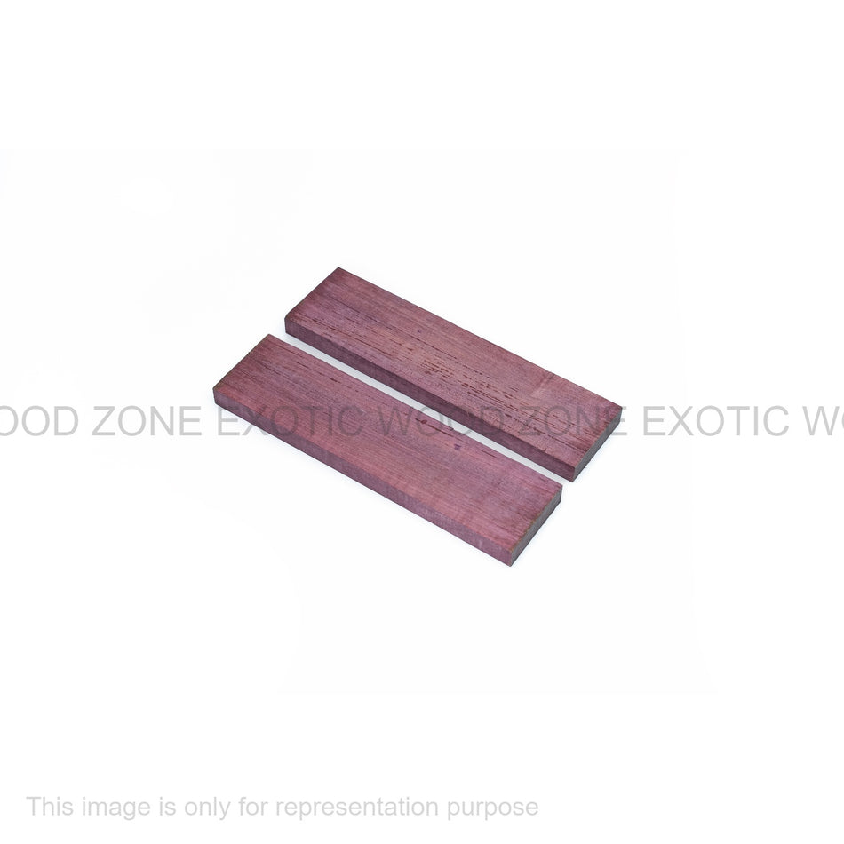 Purpleheart Guitar Bridge Blanks