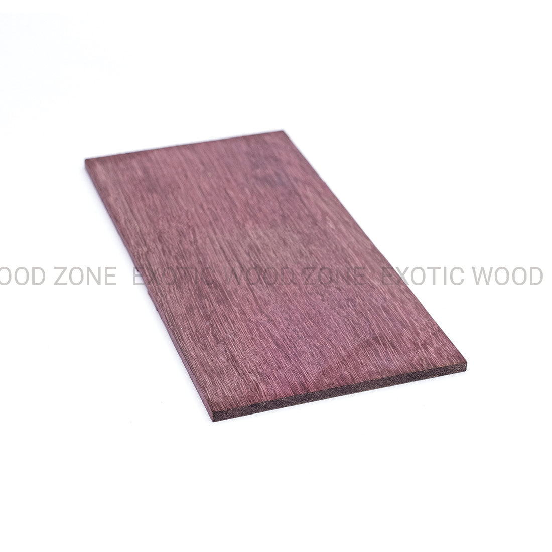 Purpleheart Guitar Headplate Wood Blank Exotic Wood Zone Headplates