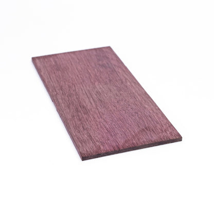 Purpleheart Wood Veneer | Marquetry Inlay