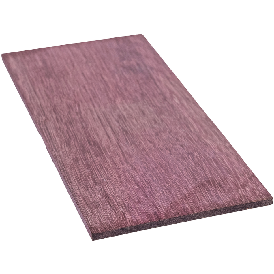 Purpleheart Guitar Headplate Wood Blank